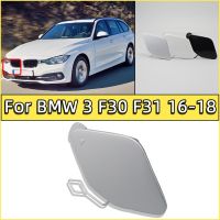 ฝาปิดแผ่นปิดตากันชนหน้ารถยนต์ตะขอลากจูงสำหรับ BMW 320 325 328 330 330 F30 F31 LCI 2016 2017 2018ทาสีรถพ่วงลาก