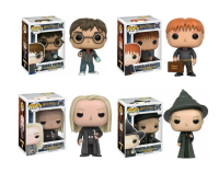 Funko POP! ภาพยนตร์ H Arry P Otter 32 33 36 37สีแดงวีสลีย์ลูคัส Malfoy Minerva McGoNAGALL ไวนิลรูปการกระทำพีวีซีรุ่นตุ๊กตาของเล่นคอลเลกชันสำหรับเด็กของขวัญพร้อมกล่อง