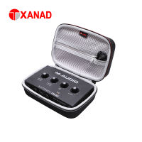 XANAD EVA Hard Case สำหรับ M-Audio M-Track Duo อินเทอร์เฟซเสียง USB และ Focusrite Scarlett 4i4 (3rd Gen) กระเป๋าเก็บของ