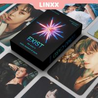 LINXX อัลบั้มครีมโซดา EXO 55ชิ้นการ์ด Lomo โฟโต้การ์ดแบบ Kpop ชุดโปสการ์ด