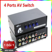 Bộ gộp AV 4 vào 1 ra Video + Audio MT-Viki cao cấp - MT-431AV