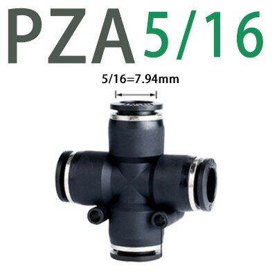 pza-pneumatic-quick-connector-pu-air-pipe-5-32-1-4-5-16-3-8-1-2-inch-hose-air-pipe-connector-y-type-four-way-quick-connector-pipe-fittings-accessories