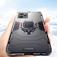 ELAXIS เคสสำหรับ Realme C35/Realme Narzo 50A Prime,เคสโทรศัพท์พลาสติกแข็งยางไฮบริดกันกระแทกปหวนยึดแม่เหล็กเคสป้องกันรอบด้าน