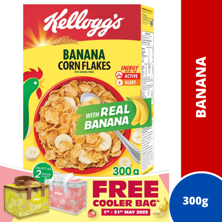 Kellogg's Banana Corn Flakes 300g Lazada