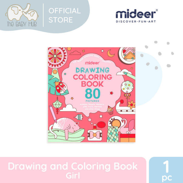 Mideer Drawing and Coloring Book Lazada PH