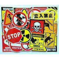 ?พร้อมส่ง?ติกเกอร์คำเตือนต่างๆ สำหรับติดตกแต่ง Warning KUSO SEX JAPAN logo sticker กันน้ำรูปแบบที่แตกต่างกัน 50pcs