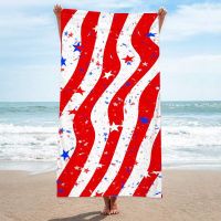 【CC】۞✥☜  1pcs Microfiber Beach Large Printed Thickened Soft