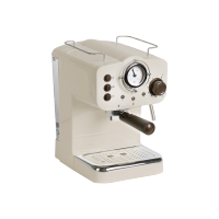 CM5013-3C 15Bar Mesin Espresso Isi Rumah Gaya Retro Wap Itali Jenis Buih Susu 2และ1 Mengendalikan Mudah untuk Menggunakan