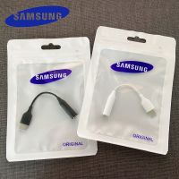 SAMSUNG Type C 3.5 Jack Earphone Cable USB C to 3.5mm AUX Headphones Adapter For Galaxy S21 S20 S23 Ultra S20FE Note 20 10 Plus