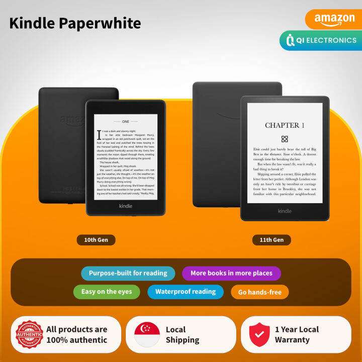 Amazon Kindle Paperwhite 4 (10th Gen / 2018) / Paperwhite 5 (11th Gen ...