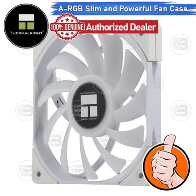 [CoolBlasterThai] Thermalright TL-C12015W-S A-RGB Slim Fan Case (size 120 mm.) ประกัน 3 ปี