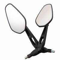 Motorcycle Adjustable Rear View Mirrors Universal Side Rearview Mirror 10mm Fit for Honda Suzuki Yamaha Kawasaki Scooter Mirrors