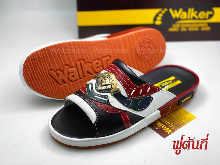 walker-รุ่น-n5240-รองเท้าแตะผู้ชาย-วอคเกอร์-ทรงเทวิน-ของแท้-สีแดง-size-39-45