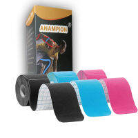 Kinesiology Tape Pro Athletic Sports (3 ม้วน 60 แถบพรีคัท) Sports Waterproof Breathable Latex Free Tape Elastic Sports Tape-rangse22