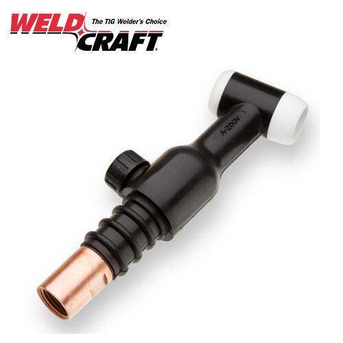 Weldcraft WP26V Tig Torch Body w/ Valve for A200 Weldcraft Tig Torch