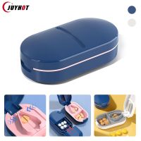 Pill Cutter Box Portable Drug Box Tablet Cutter Splitter Medicine Pill Holder Pill Cutter Case Medicine Cutter Grinder Divider Medicine  First Aid Sto