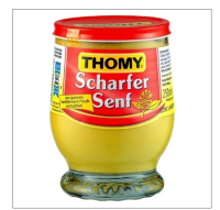 สินค้านำเข้า? Thomy Hot Mustard ?250ml