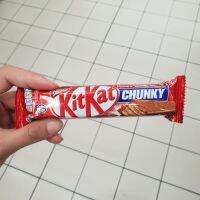 ❤โปรโมชั่นสุดคุ้ม❤ ช็อกโกแลตนมสอดไส้เวเฟอร์ Kitkat Chunky Wafer Finger In Milk Chocolate 46g.      RT1.3593!!ราคาพิเศษ!!