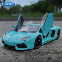 1:24 Aventador LP700-4รถโลหะผสมโมเดล Diecasts ของเล่นโลหะโมเดลรถยนต์สปอร์ตของขวัญของเล่นเด็กจำลองสูง