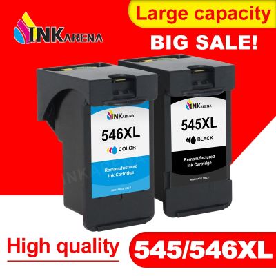 INKARENA 545XL 546 XL Cartridge Replacement For Canon PG545 PG 545 For Pixma IP2800 IP2850 MG2400 MG2450 MG2455 MG2500 Printer