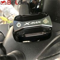 อุปกรณ์มอเตอร์ไซค์น้ำมันเบรกถัง Cap สำหรับ YAMAHA XMAX 300 250 125 XMAX300 2017-2020 2021อ่างเก็บน้ำของเหลวปก