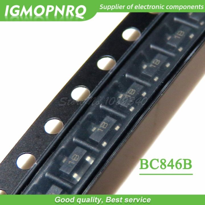 100pcs BC846B BC846 Bipolar Transistors   BJT Transistor 200mW  SOT23 3 new original