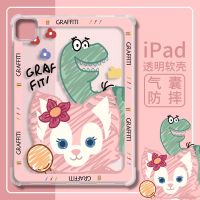 2022 New เคสใสไอแพด กันกระแทก เคสiPad Gen5 6 10.2 Case 12.9 10.9, เคสใส แบบนิ่ม ลายการ์ตูนกราฟฟิตี้ กันกระแทกGen7 Gen8 9 11pro 2021 mini6 2020 เคสไอแพด ไอแพด ใส่ปากกาได mini 1/2/3/4/5 Air4 With pen slot เจ้าชายน้อย