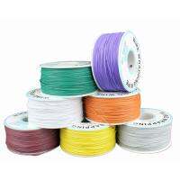 เคลือบพีวีซี250เมตร30AWG แกนทองแดงเดี่ยวสำหรับแผ่นกลม10สี