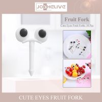 Mini Forks Eye Cartoon Food Picks For Kids Cute Fruit Fork Bento Box Decor Reusable Cartoon Children Snack Cake Dessert Lunch