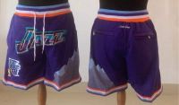 รายการสินค้าใหม่，คุณภาพสูง，ต้นฉบับใหม่， Utah Jazz Just Don NBA Shorts NBA jersey