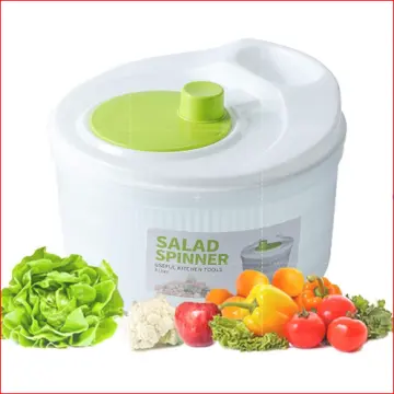 1pc Plastic Salad Spinner, Multifunction Vegetable And Fruit Dryer For  Kitchen