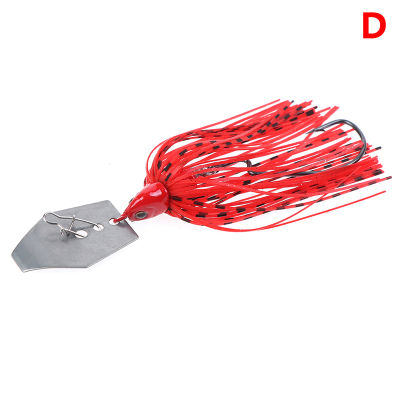 Laogeliang 1PC 11G chatterbait Blade เหยื่อพร้อมยางกระโปรง buzzbait Fishing lures Tackle