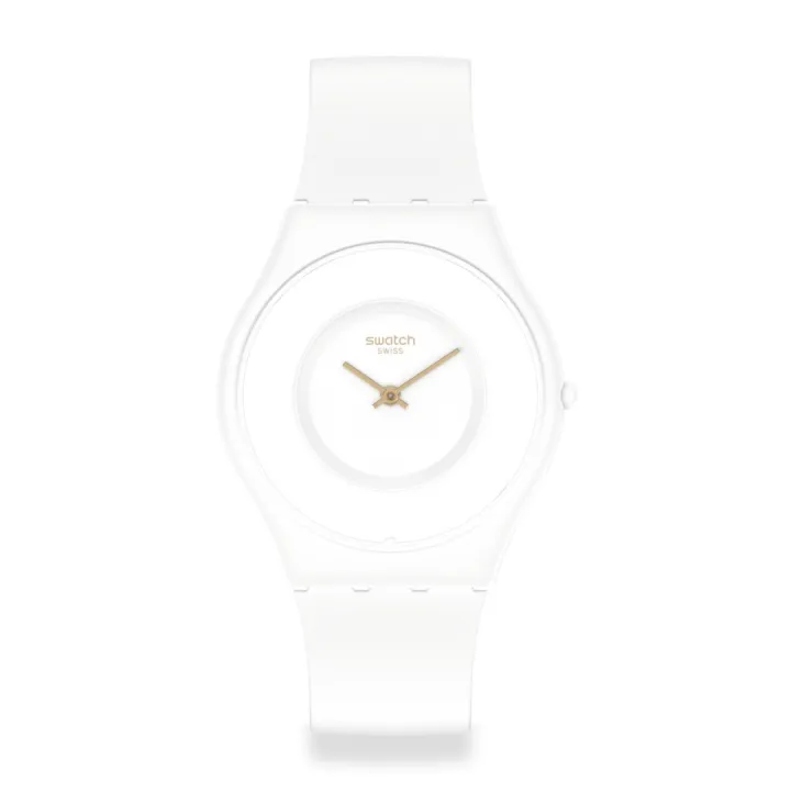 Swatch TICK DIFFERENT BLANCA Watch 34mm SS09W100 Lazada