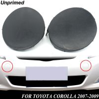 【CW】✙♂  2x Corolla 2007-2009 Left Car Tow Cover Towing Cap Unprimed 52127-02910 Front 2008 52128-02910