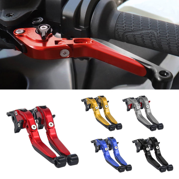 Motorcycle CNC Adjustable Brake Lever with parking lock For Honda ...