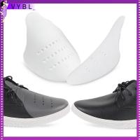 VYBL 1pair ใหม่ ป้องกันรอยย่น ต่อต้านริ้วรอย ต่อต้านรอยยับ หมวกนิ้วเท้า ตัวป้องกันรอยยับรองเท้า เครื่องขยายรองเท้า