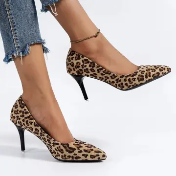 Buy online Leopard Print Pumps With Straps from heels for Women by Carlton  London for ₹3995 at 0% off | 2024 Limeroad.com