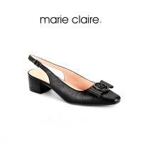 Bata บาจา ยี่ห้อ Marie Claire Daily Pleasures รองเท้าส้นสูง รองเท้ามีส้น รองเท้ารัดส้น สำหรับผู้หญิง  รุ่น Gracious สีดำ 6706232