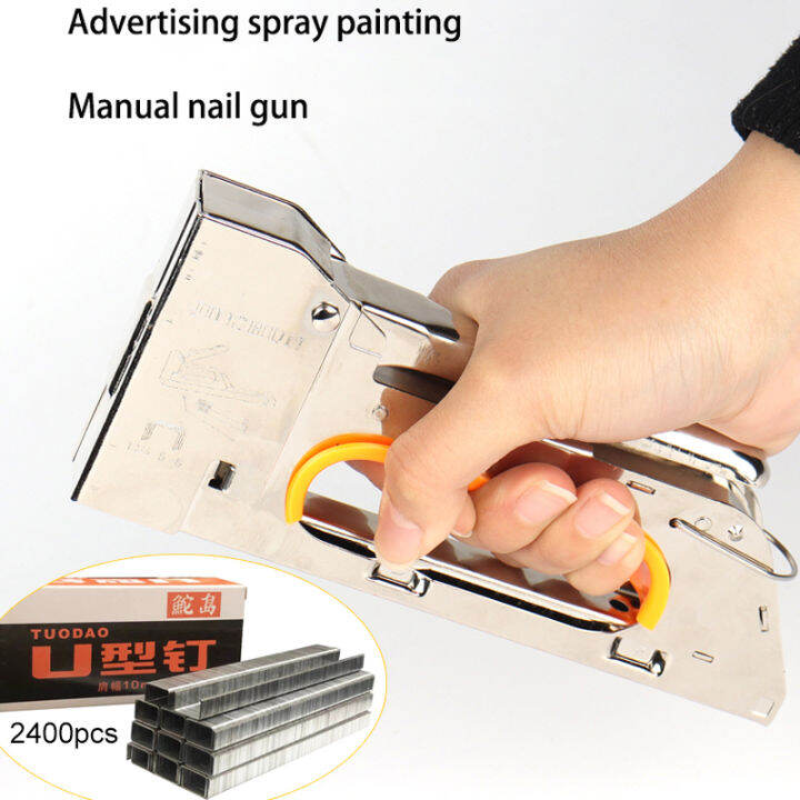 Nail Gun Stapler Vacuum Molding Code Nail Gun Manual Single Use Door