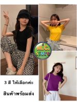 เสื้อยืดผ้านิ่ม ใส่ได้กับทุกลุค ซักง่าย แห้งไว สีสันทุกจี๊ด พร้อมส่ง