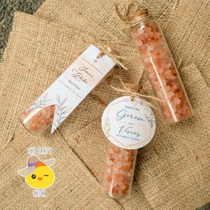 Organic Himalayan Salt Rustic Wedding Souvenir Debut Souvenir | Lazada PH