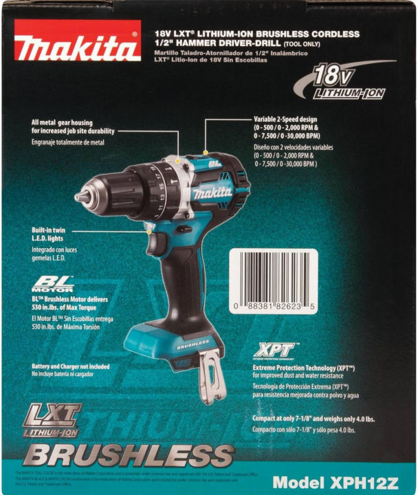 makita-makita-xph12z-18v-lxt-lithium-ion-brushless-cordless-1-2-hammer-driver-drill-tool-only-bare-tool