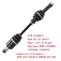 CV Axle Drive shaft Rear CV Joint Plunging Cv boot kit For POLARIS RANGER RZR 800 EFI EPS 2008-2014 1332884 1332444 1332672