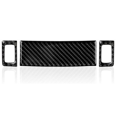 dvvbgfrdt Carbon Fiber Heating Panel Storage Button Cover Trim Sticker Decal for 2005 2006 2007