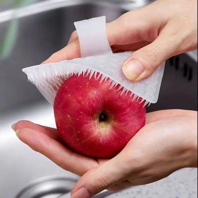 【hot】☂☑◎  Cleaning Tools Silicone Dish Scrubber Crevice Household Fruit and Vegetable Accessories