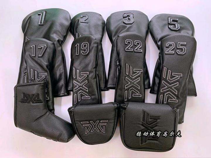 Full PXG wooden golf putter set cap set serve fairway chicken leg cue