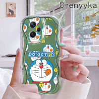 เคส Chenyyyka สำหรับ Xiaomi Redmi Note 12 Pro Plus Note 12 Pro Speed 5G Poco X5 Pro 5G เคสการ์ตูนน่ารักลายโดราเอมอนดีไซน์ใหม่ขอบเนื้อครีมกันกระแทกแบบใสคลื่นนุ่มเคสมือถือโปร่งใสลายกล้องถ่ายรูปฝาครอบป้องกันอย่างเรียบง่าย