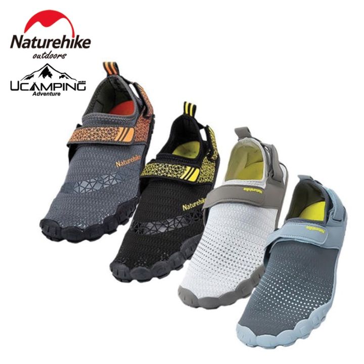 รองเท้า-รองเท้ากันลื่น-เดินน้ำตก-ทะเล-naturehike-sports-beach-swimming-wading-shoes-รับประกันของแท้ศูนย์ไทย