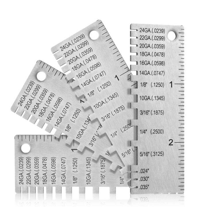 American Standard Welding Thickness Measuring Wire Gauges Thickness