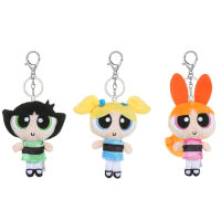 12cm Powerpuff Girls Plush Toys Cute Stuffed Cartoon Anime Character Plush Doll For Birthday Gifts